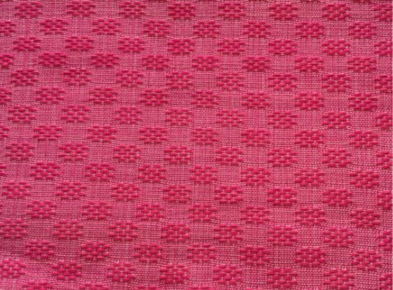 Dark pink inabel baby blanket