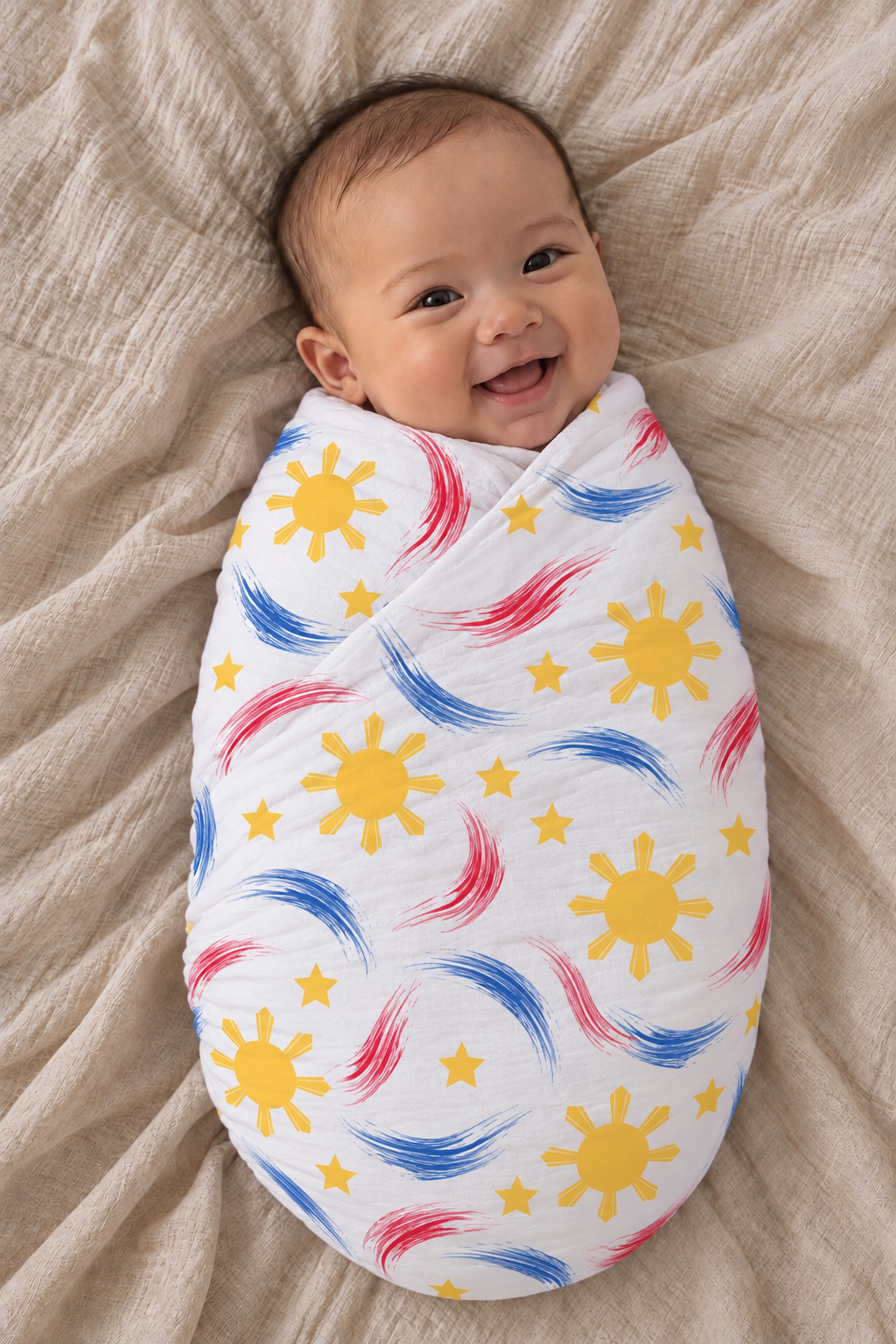 Filipino Flag Swaddle