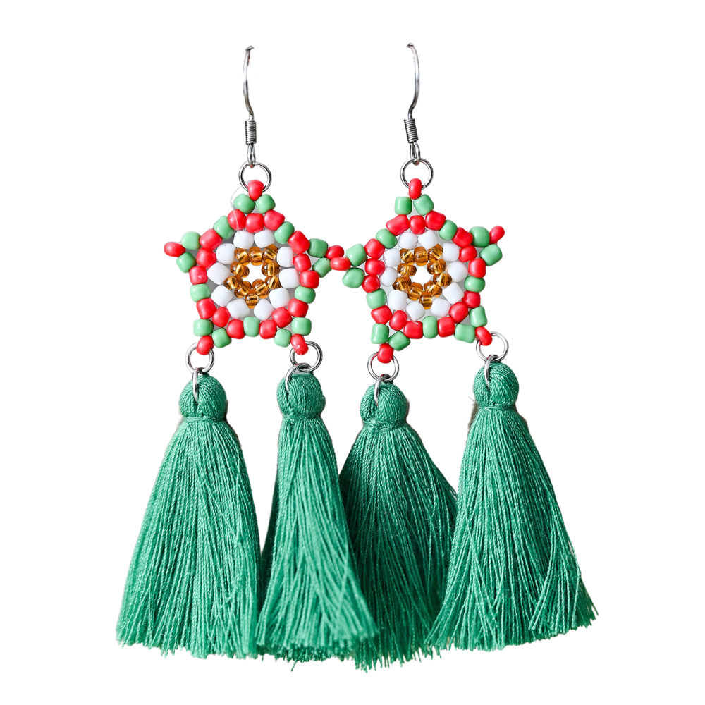 Parol Earrings - Green