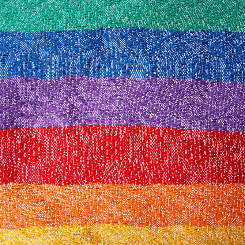 Inabel Rainbow Blanket - Solid Pattern