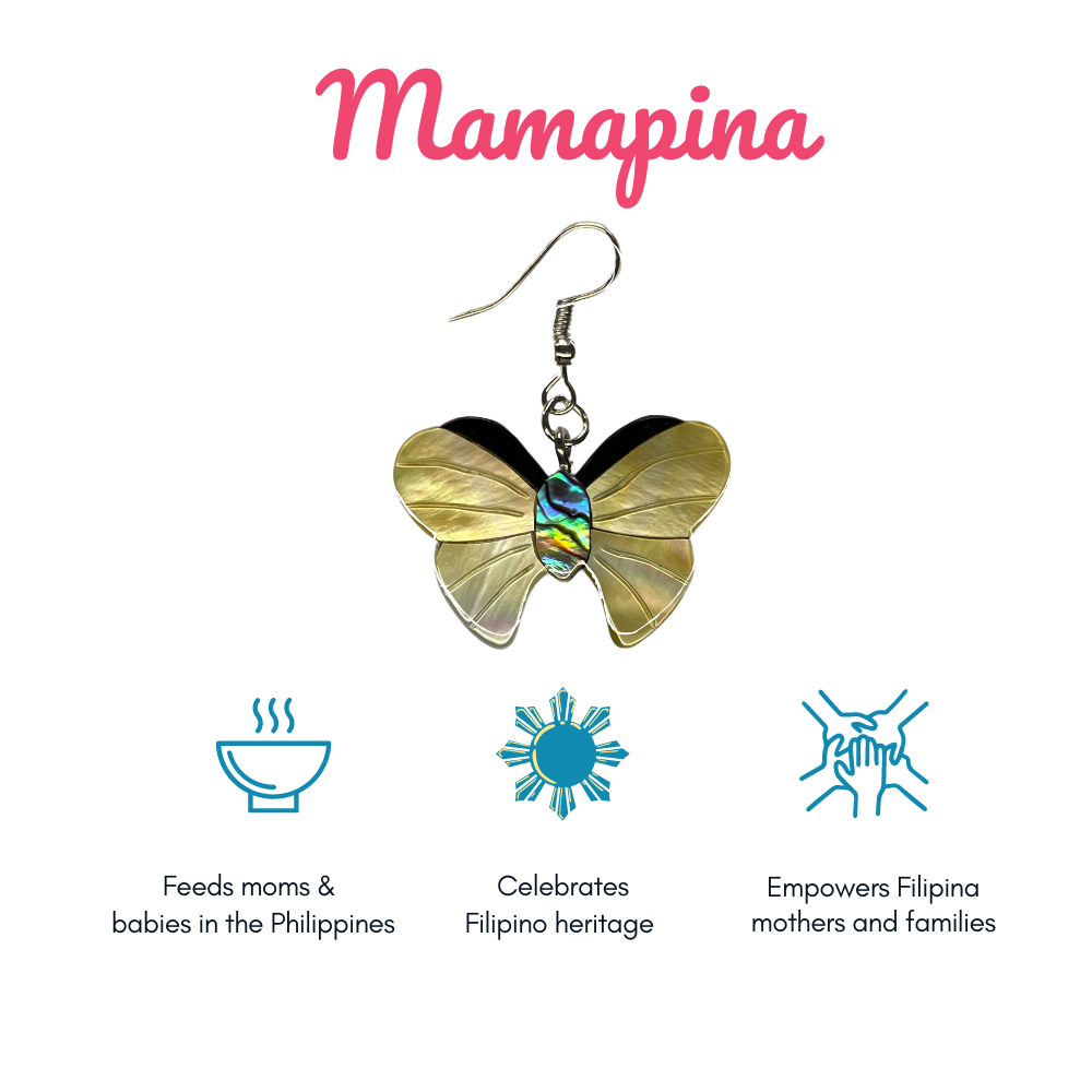 Butterfly Earrings (Yellow)